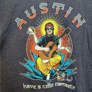 Have a Willie Namaste Gray T-Shirt - Size L